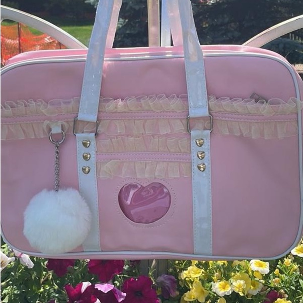 KAWAII PINK TOTE BAG - Picture 6 of 12
